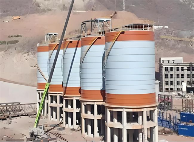 洛川高架钢板仓