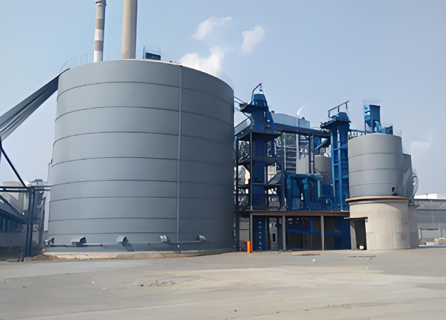 洛川1万吨钢板仓